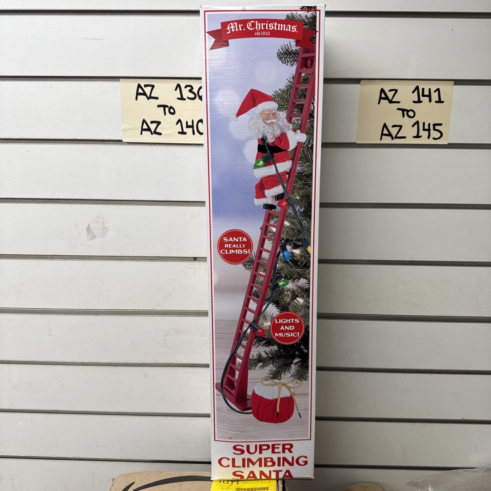 Animated Climbing Santa with LED Lights & Christmas Carols – 40 Animated Climbing Santa with LED Lights & Christmas Carols – 40