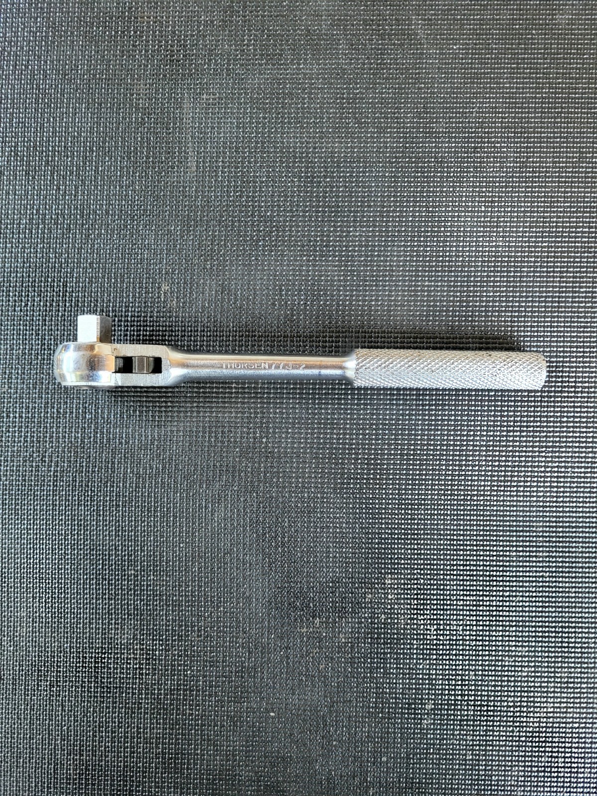Vintage Thorsen 77J-2 3/8-Drive Open-Style Ratchet (Works Well)