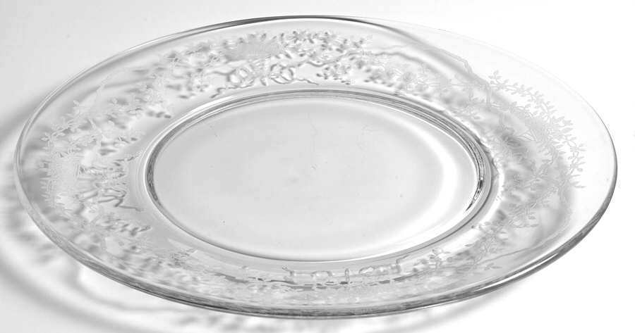 Fostoria Corsage Clear Dinner Plate 145905