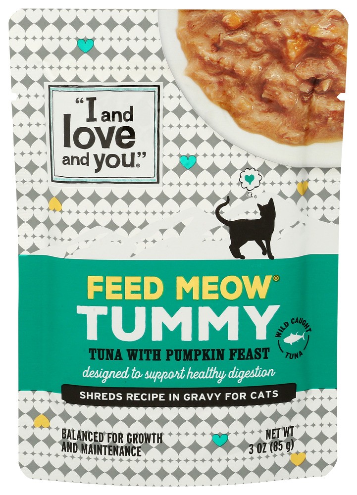 I&Love&You Cat Wet Tuna Pmpkn Tummy 3 Oz Pack Of 12