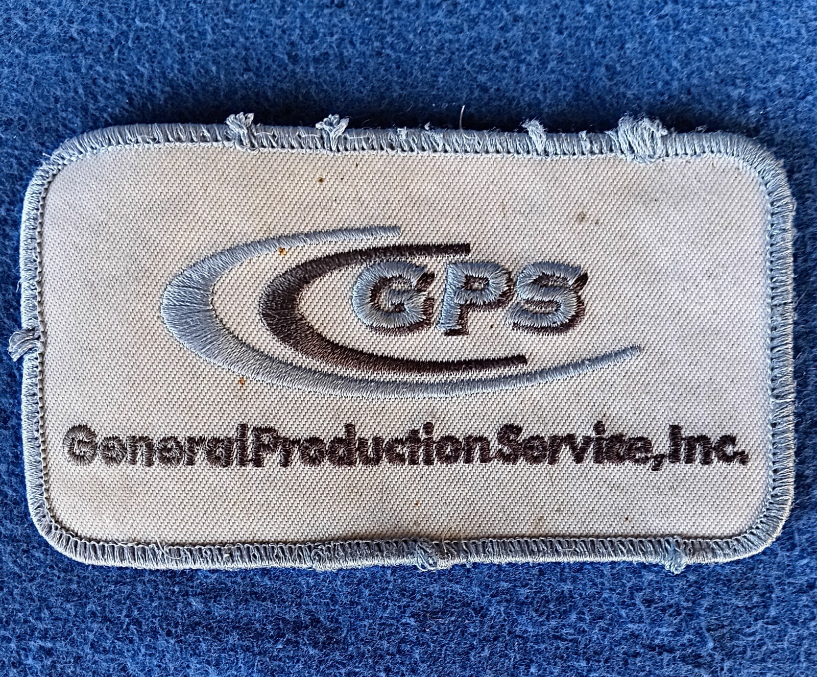 Vintage Oilfield Patch Bakersfield Taft Kern River CA General Production Service