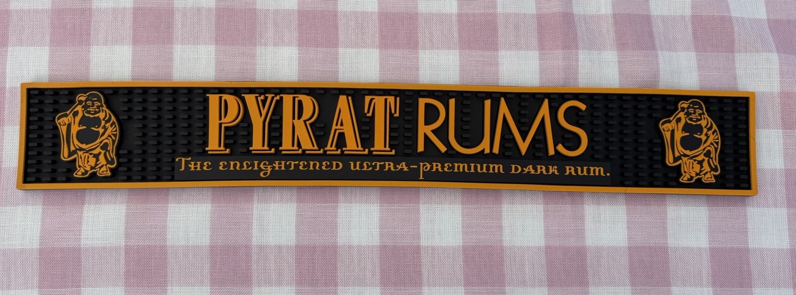 Pyrat Rums No Drip No Spill Rubber Rail Bar Mat 24\
