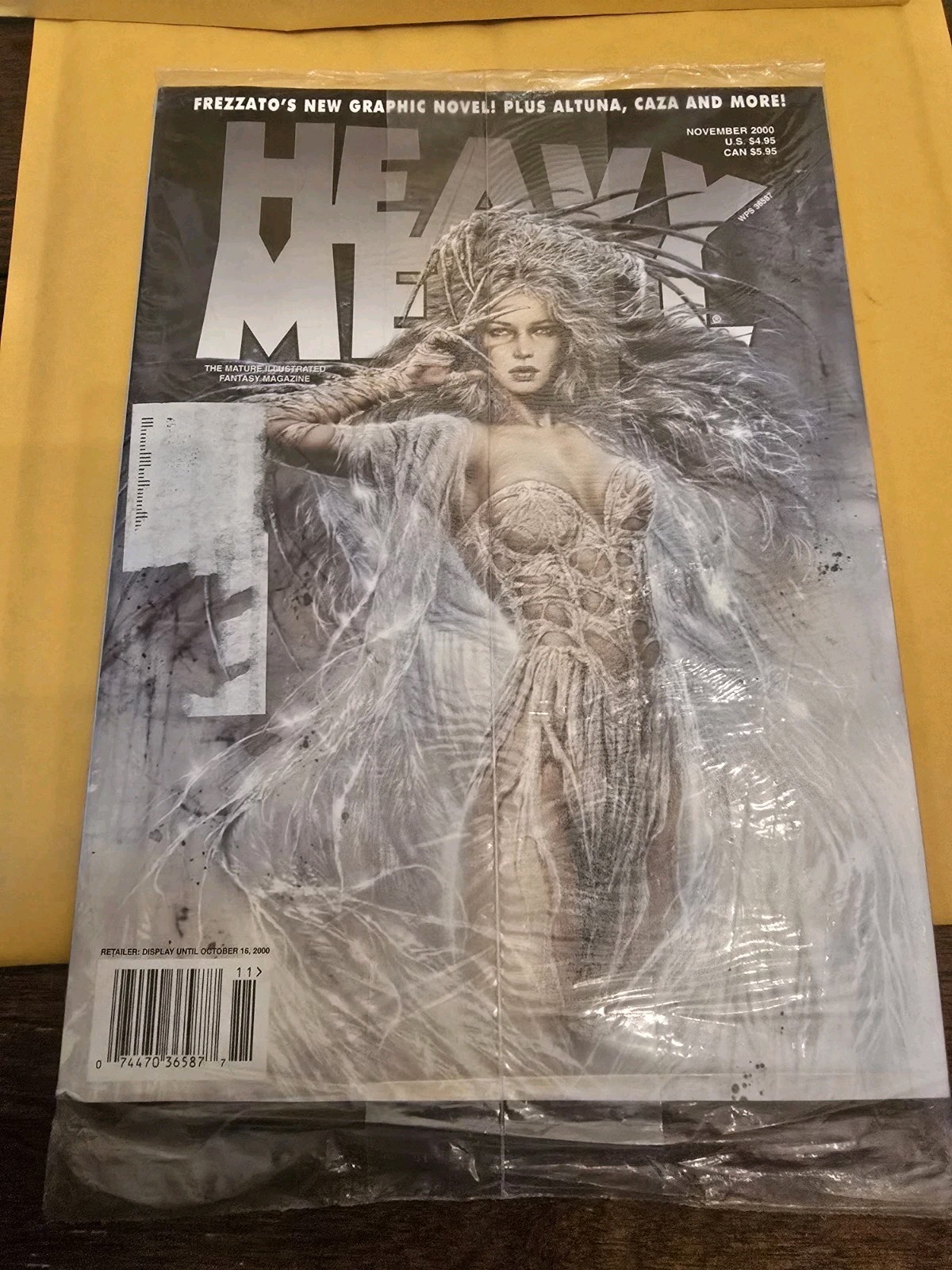 Vintage Heavy Metal Magazine — November 2000 Issue (Factory Sealed / Polybagged)