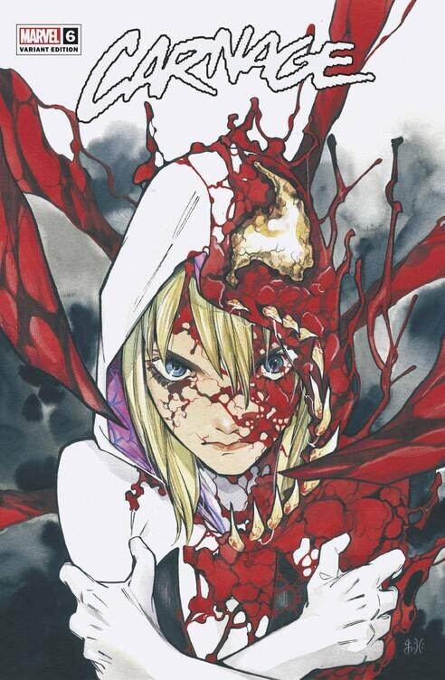 NYCC 2022 CARNAGE 6 PEACH MOMOKO VARIANT NM MARVEL EXCLUSIVE