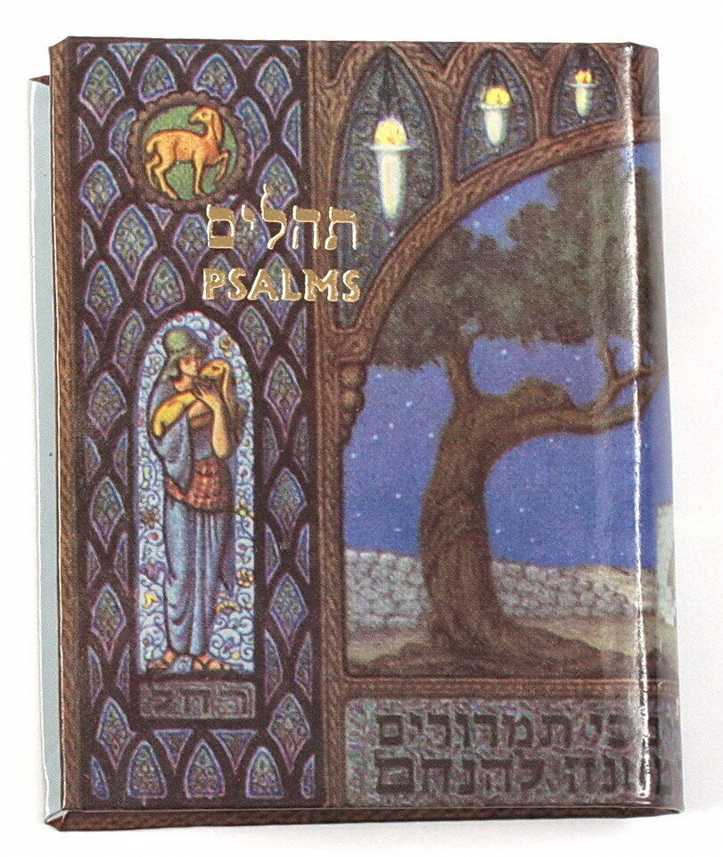 Mini Psalms Book Hebrew & English, Tehilim Tehillim Bible Chants Hymns, Rachel
