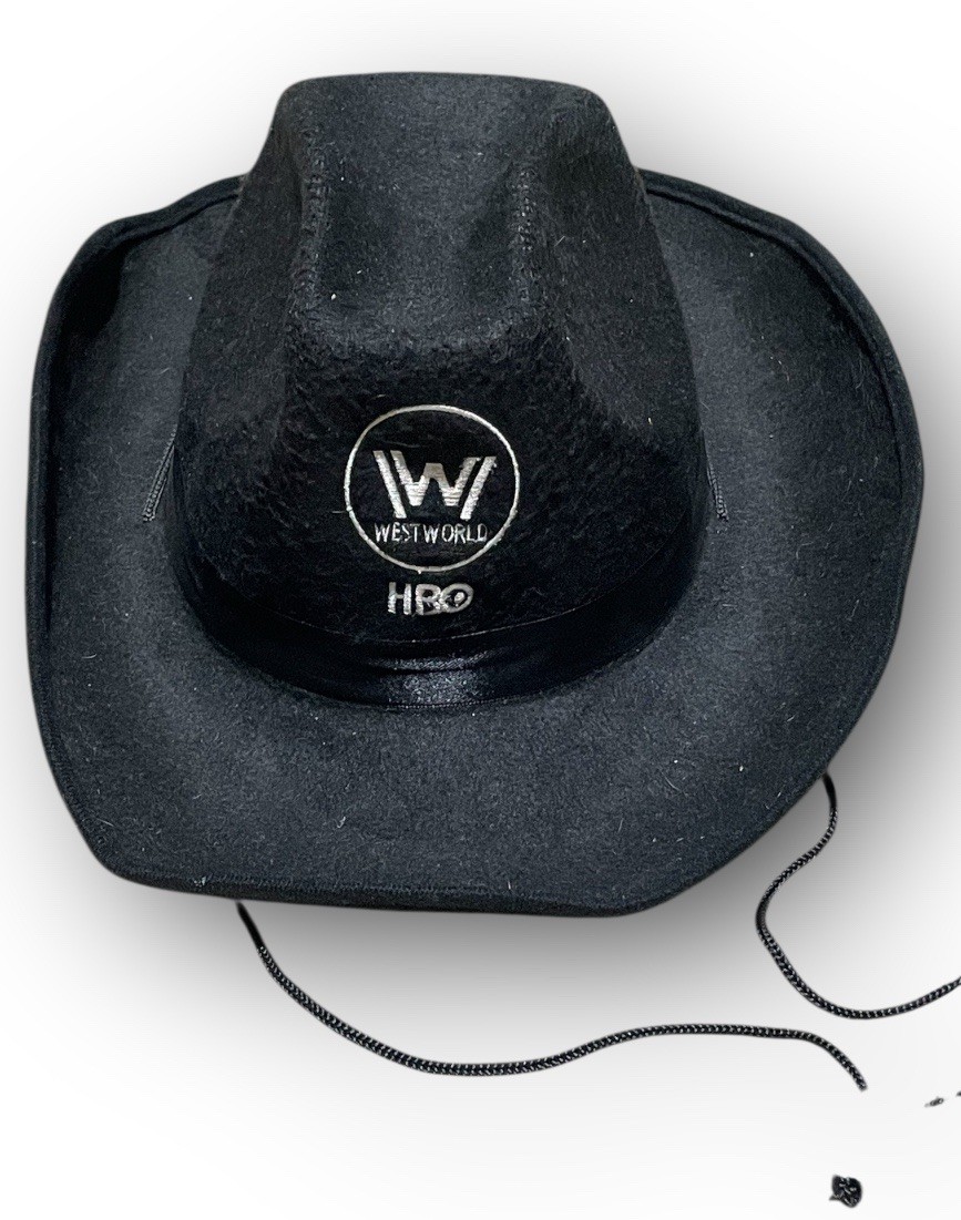 HBO Westworld Black Cowboy Hat Promo Tv Series