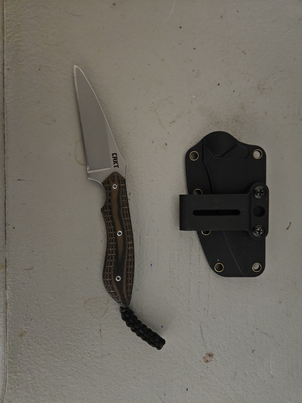 CRKT Survival Knife SPEW Style Knife