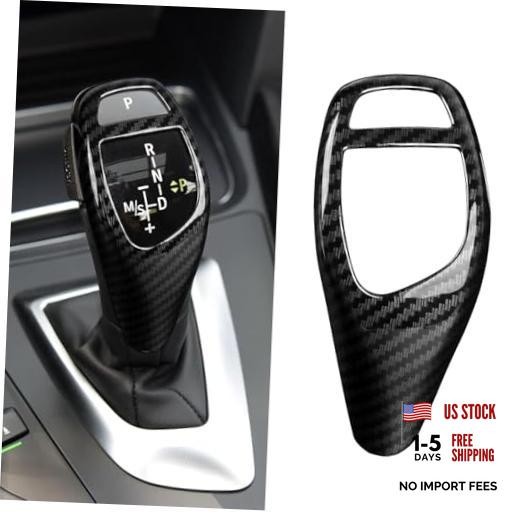 Car Sticker Decals Gear Shift Knob Cover Compatible with BMW F Series Knob A