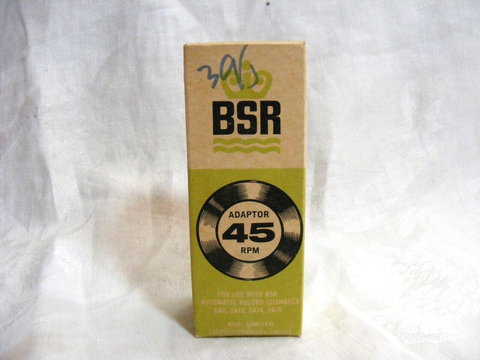 Vintage BSR 45 RPM Adaptor 1-s Vintage BSR 45 RPM Adaptor 1-s