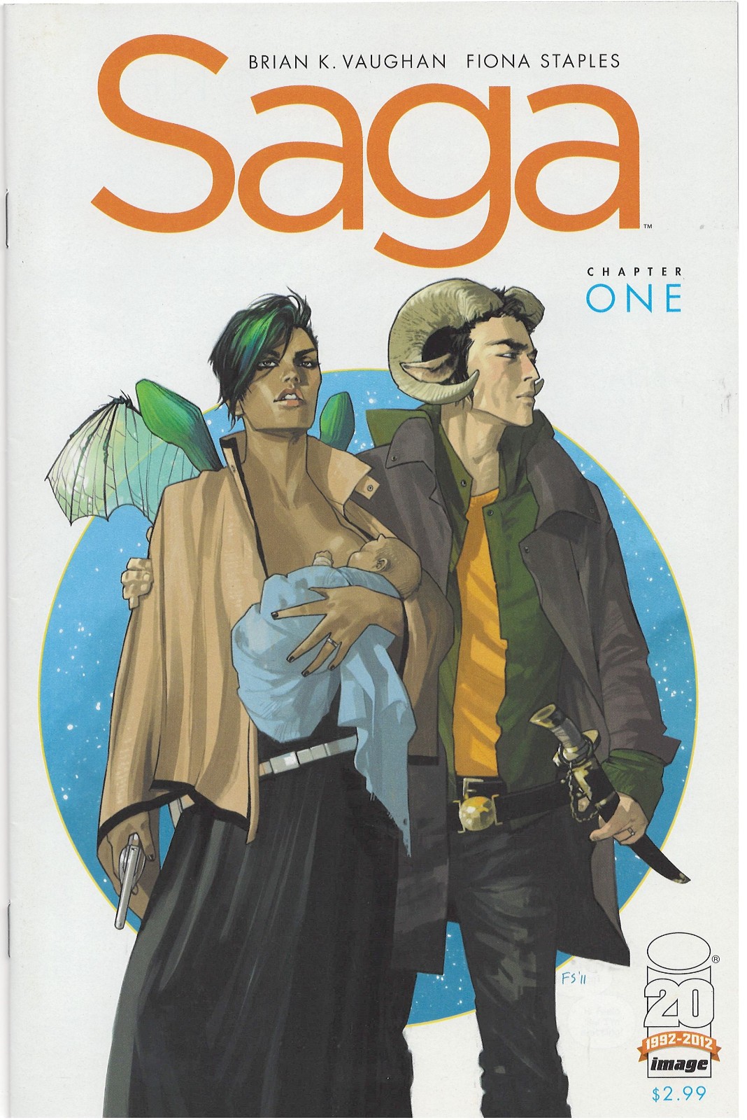 Saga #1 Image Comics 2012 - 1st Print Brian K. Vaughan, Fiona Staples HIGH GRADE