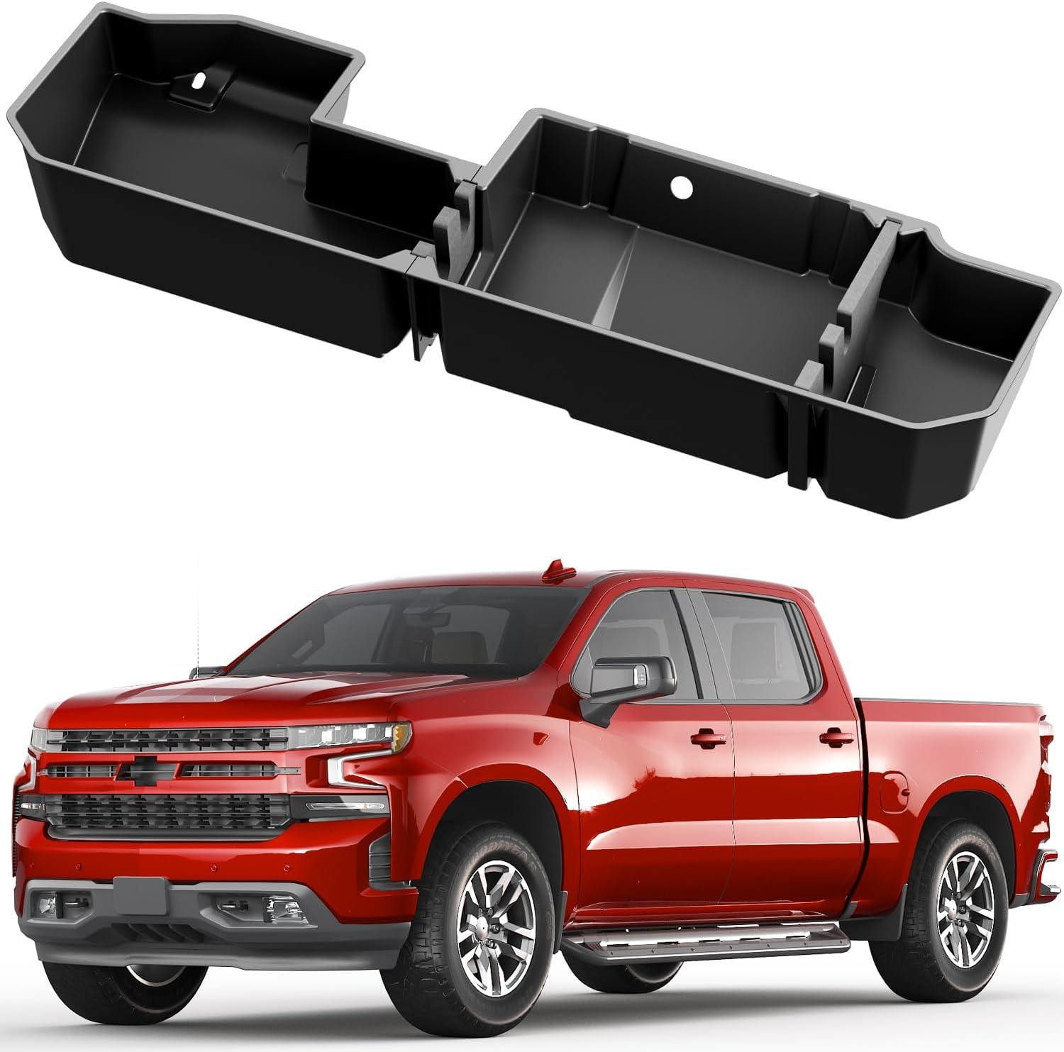 Under Seat Storage Boxes for 2019-2026 Chevy Silverado 1500&GMC Sierra 1500 Under Seat Storage Boxes for 2019-2026 Chevy Silverado 1500&GMC Sierra 1500