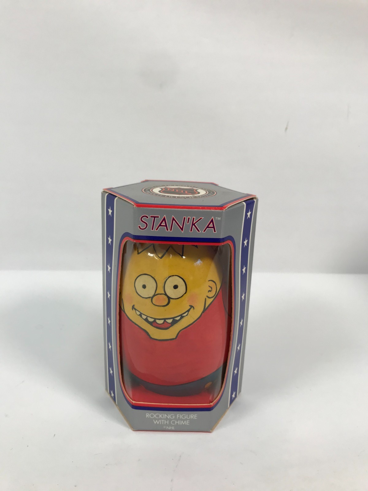 VTG 1990s STAN\'KA ROLY-POLY/WOBBLE FIGURINE ANIMATION CHARACTER HAND-PAINTED