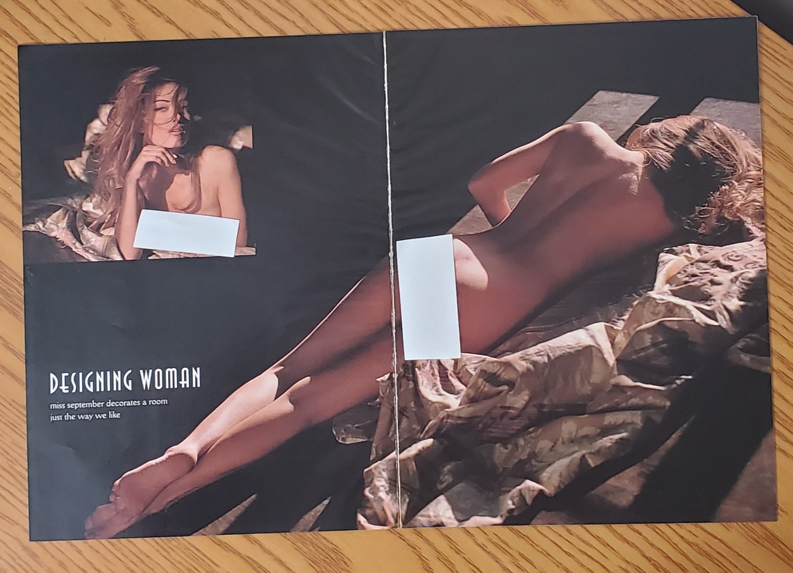 Playboy PIN UP / PICTORIAL ONLY - Playmate KELLY GALLAGHER   Sept, 1994  7 Pages