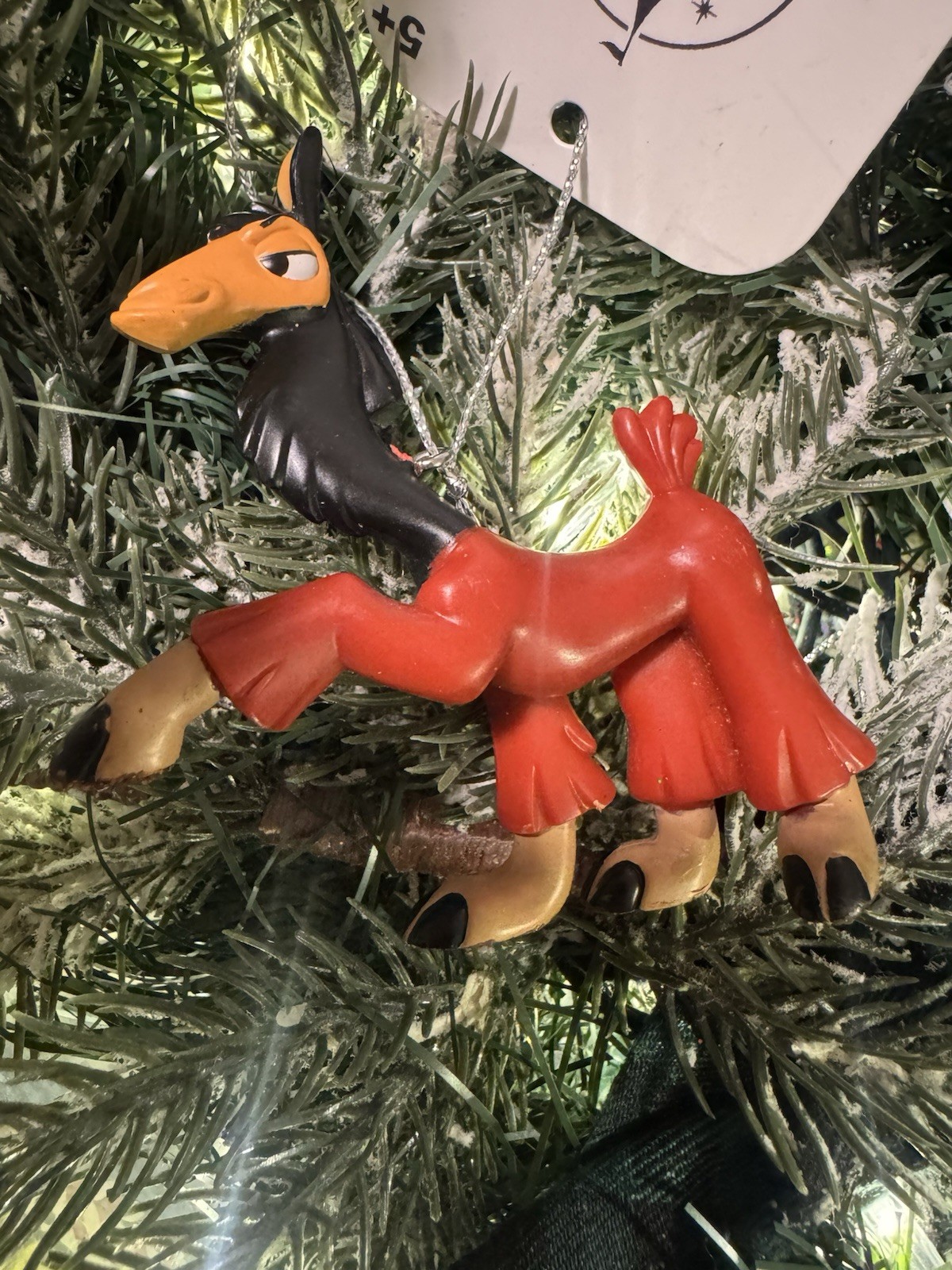 2026 Disney Kuzco Llama Christmas Ornament (2000 Classic) Emperor\'s New Groove