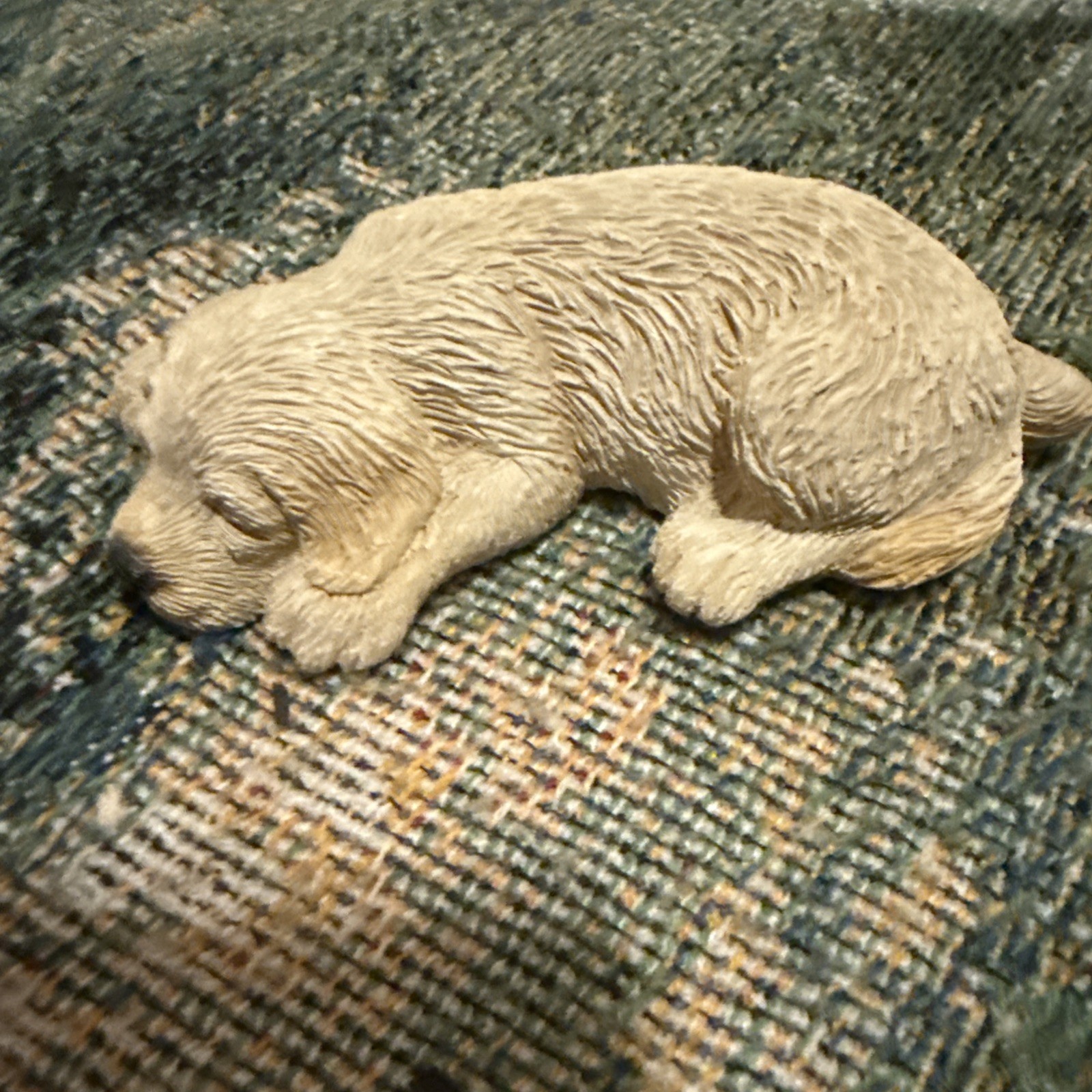 Vintage Sandicast Lil Snoozer Golden Retriever by Sandra Brue