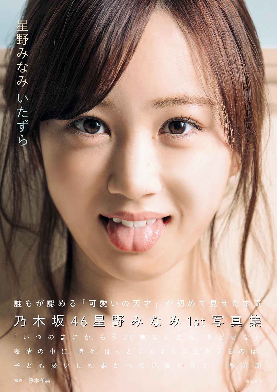Nogizaka46 Minami Hoshino 1St Photo Album Mischief Photo Book
