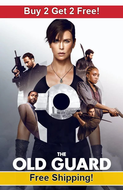 The Old Guard 2020-01 11x17 Movie TV Show Poster Buy 2 Get 2 Free 