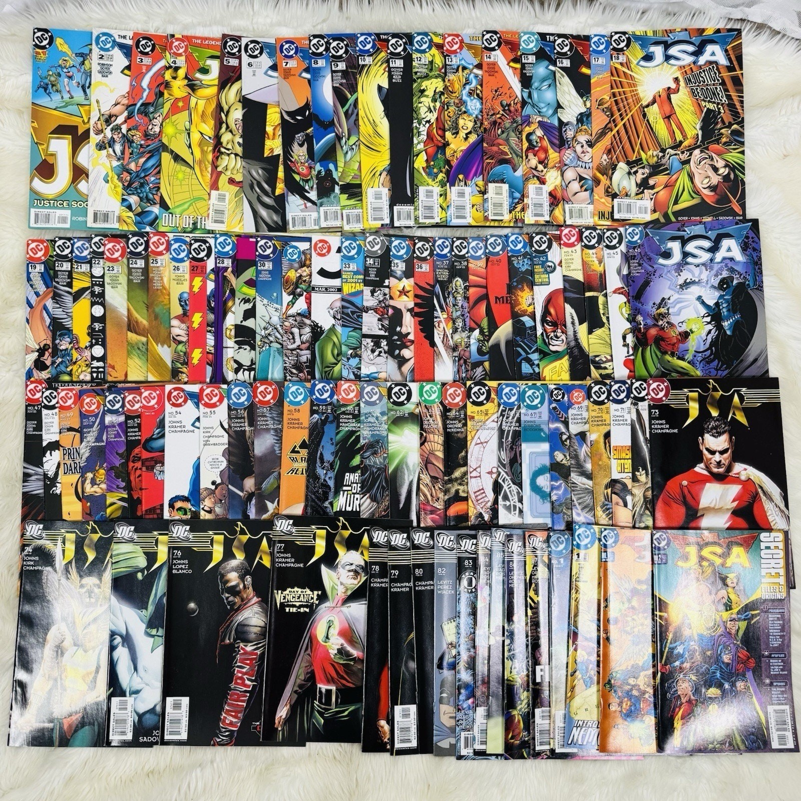 JSA Justice Society of America 1-80 82-87 Secret Files Origin 1-2 Annual 1-3