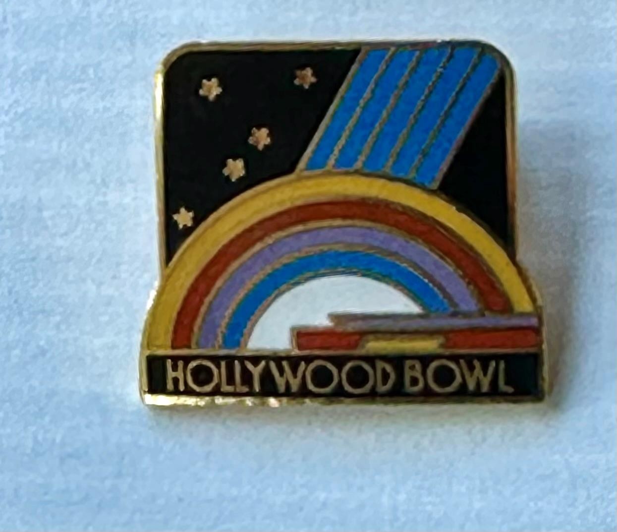 Vintage Hollywood Bowl  Pin