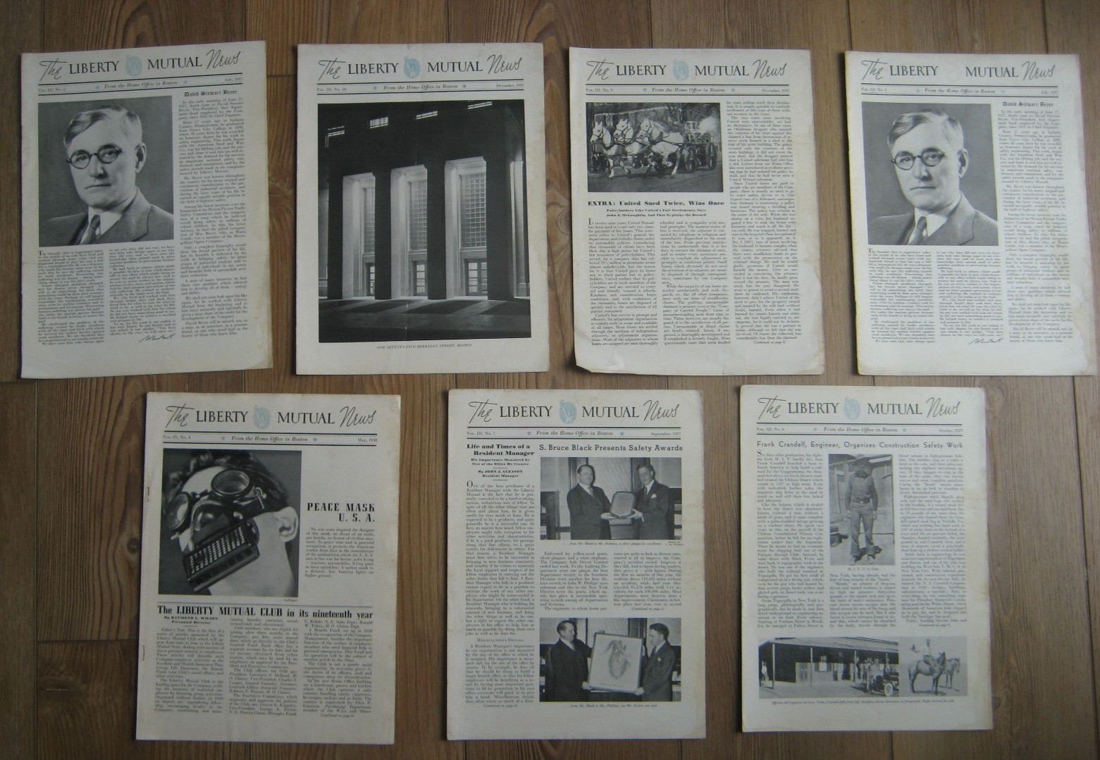 Lot 1938 - 1958 Liberty Mutual Insurance News Magazine, 32 Issues, Good+