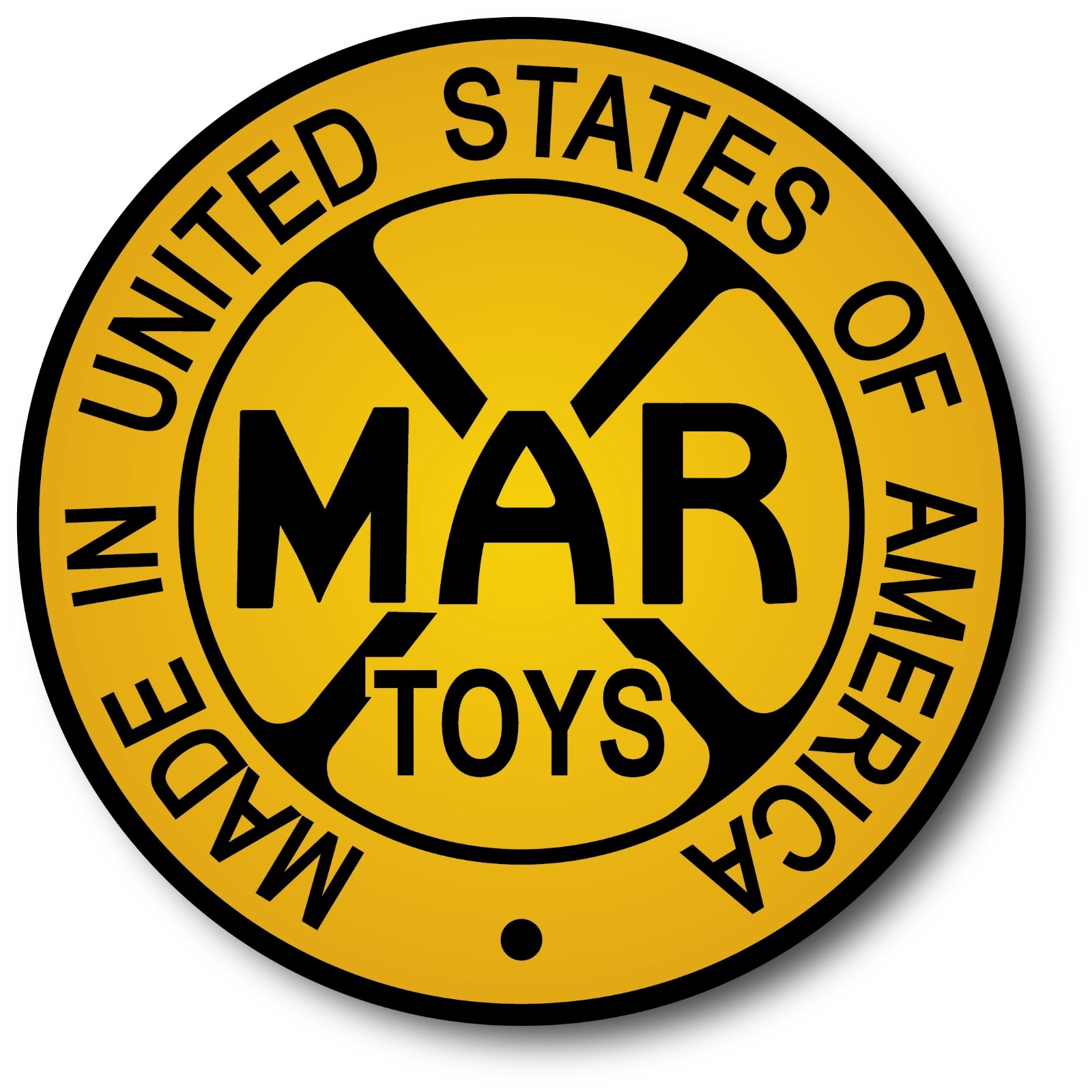 Vintage REPRODUCTION MARX USA Tin Wind Up Toy DECAL STICKER 4 INCH