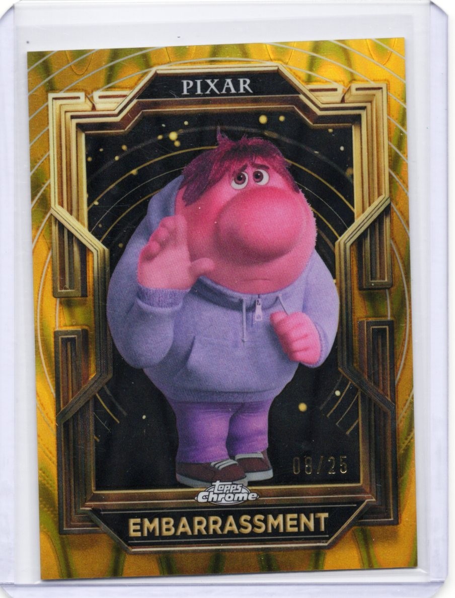 NM - Embarrassment #98 /25 Gold Foil 2026 Topps Disney Pixar Inside Out 2