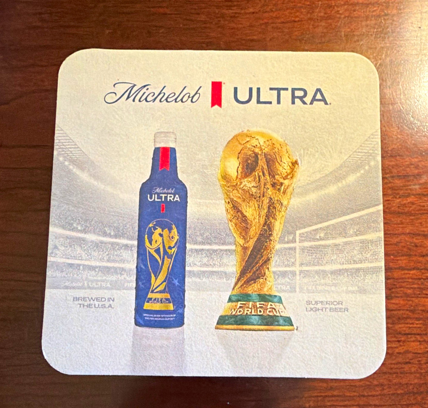 Michelob Ultra FIFA World Cup 2026 Collectible Beer Coaster 