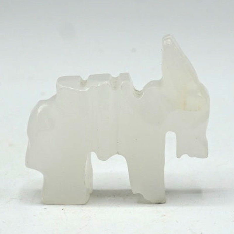 Carved White Onyx Stone Mule Donkey Burro Figurine Mexico Carved White Onyx Stone Mule Donkey Burro Figurine Mexico