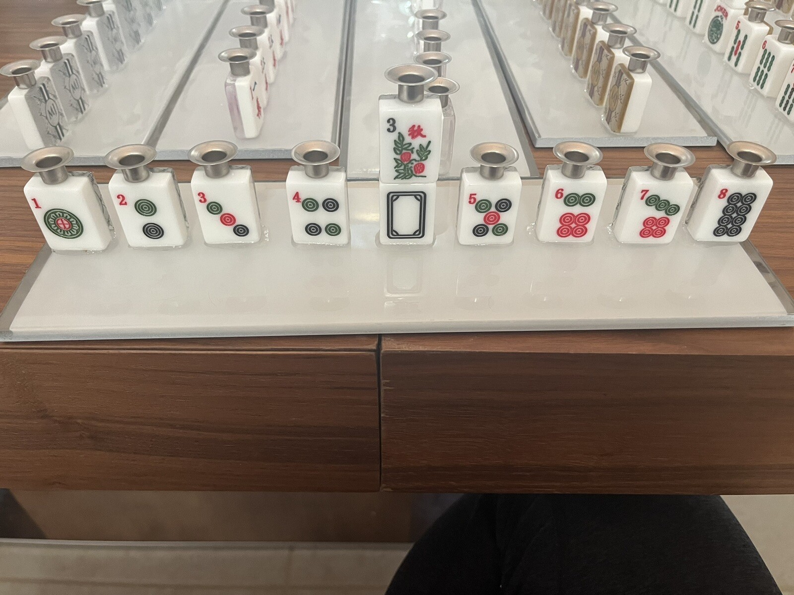 Mah Jongg Menorah 