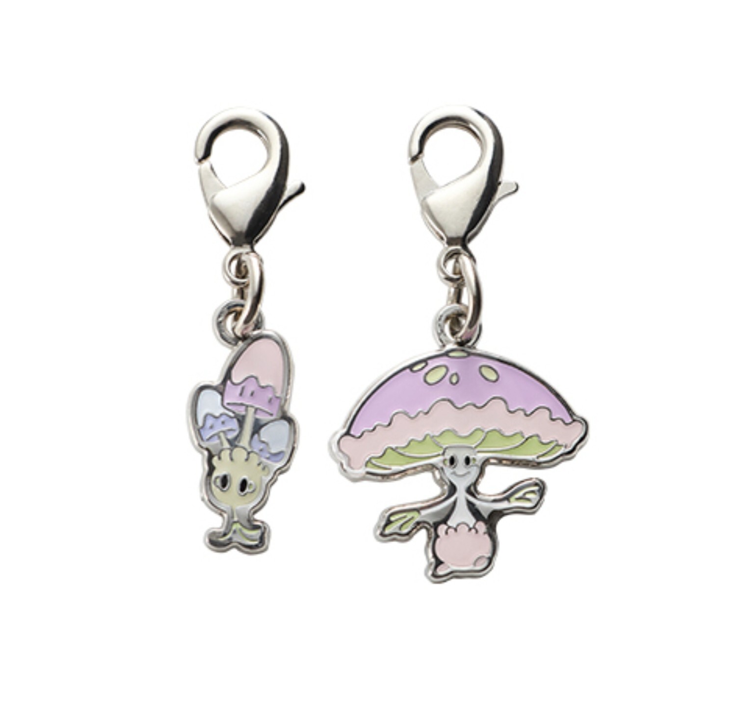 Pokemon keychain charm / Morelull Shiinotic Pokémon Pocket Monster Japan New
