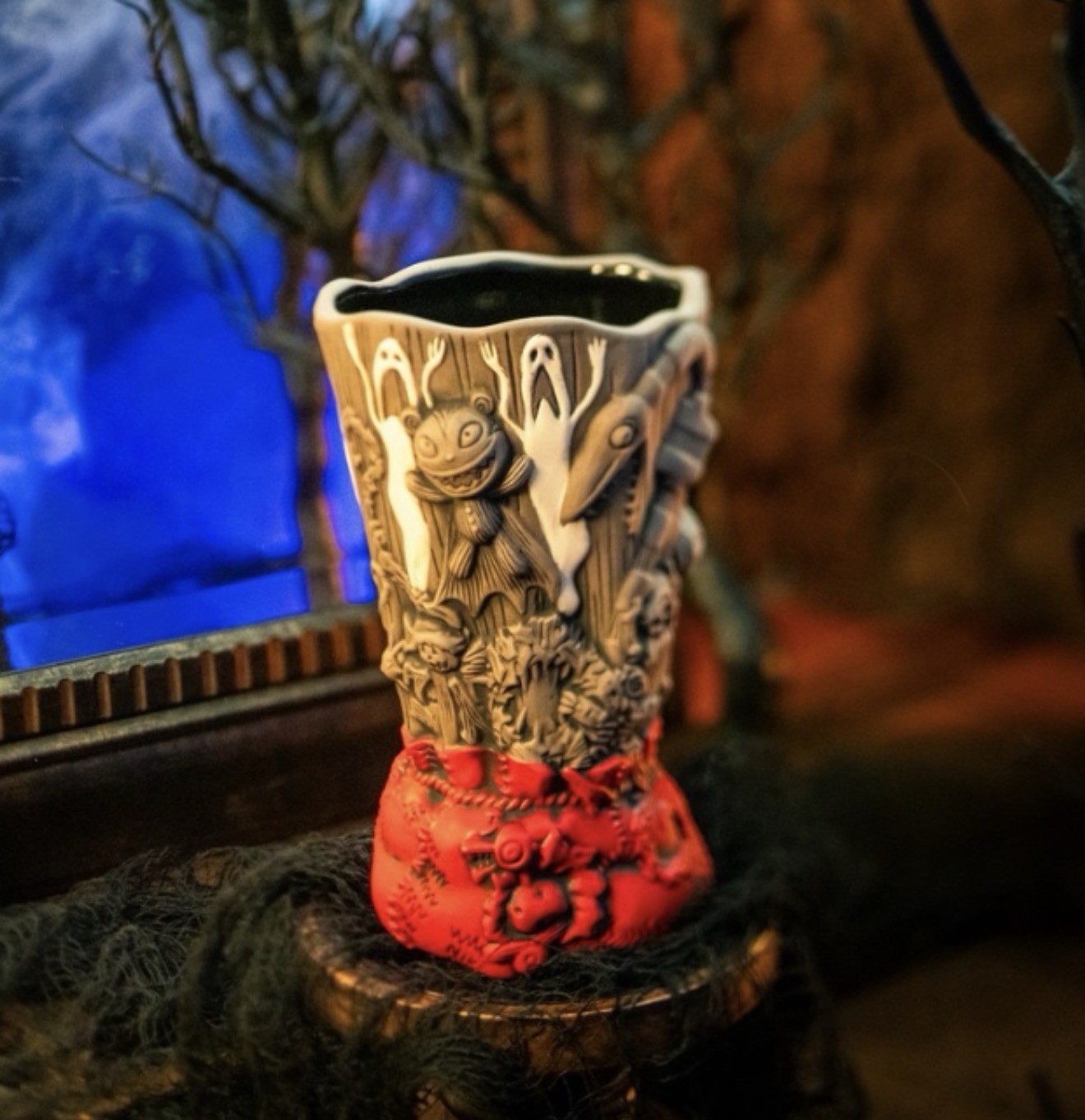The Nightmare Before Christmas Jack Skellington Tiki Mug Trader Sam\'s Presale