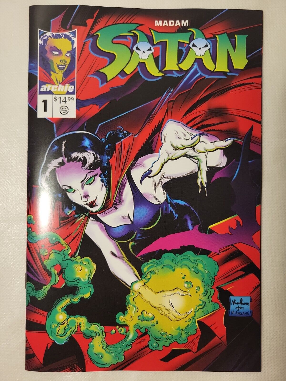 The Return of Chilling Adventures in Sorcery #1 SPAWN HOMAGE. NM condition