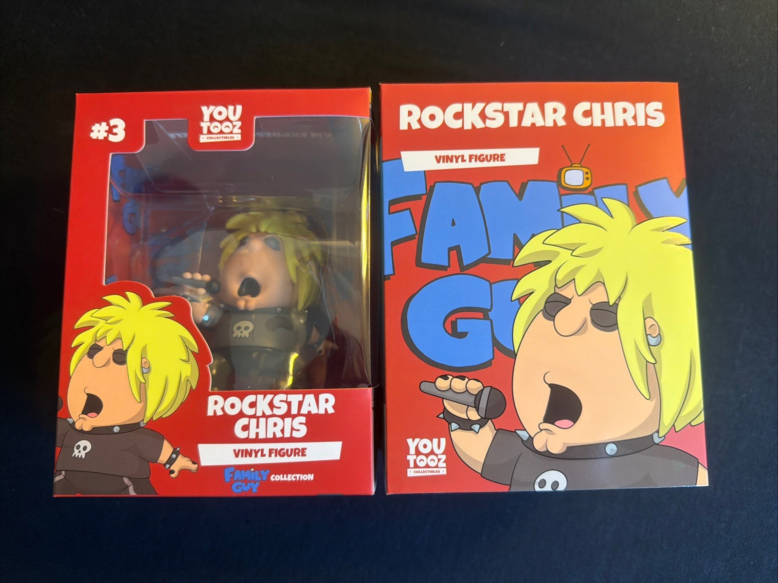 Youtooz #3 Rockstar Chris Family Guy Vinyl Figure Collectible Figurine Rock On Youtooz #3 Rockstar Chris Family Guy Vinyl Figure Collectible Figurine Rock On