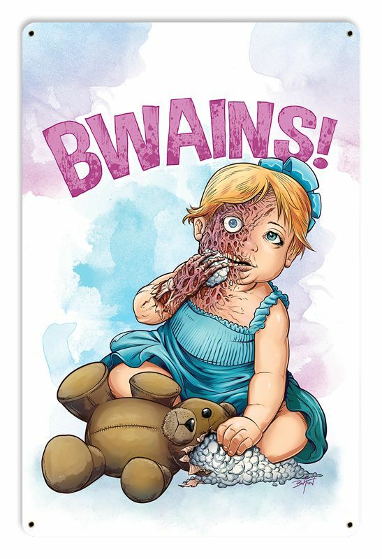 BWAINS ZOMBIE GIRL TEDDY BEAR 18\ BWAINS ZOMBIE GIRL TEDDY BEAR 18\