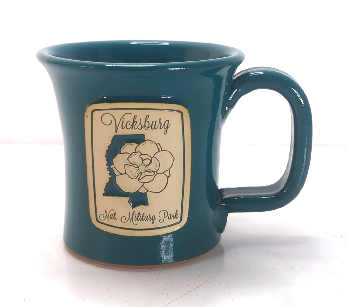 Vicksburg Nat. Military Park Authentic Deneen Pottery Hand-Thrown Souvenir Mug