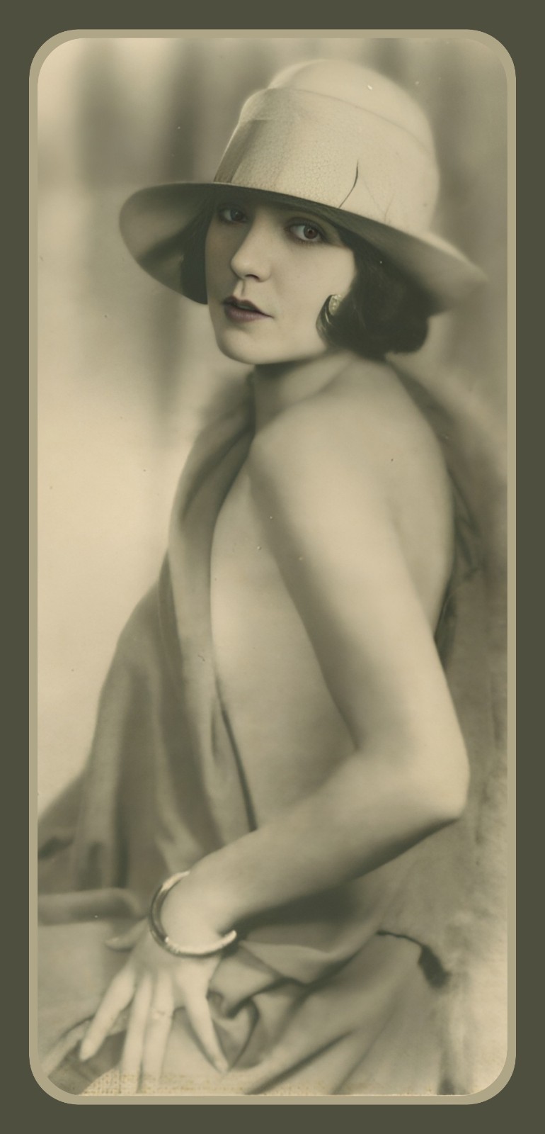 RENEE ADOREE - Stage & Screen Star - Laminated Bookmark - 2.5 x 6 in