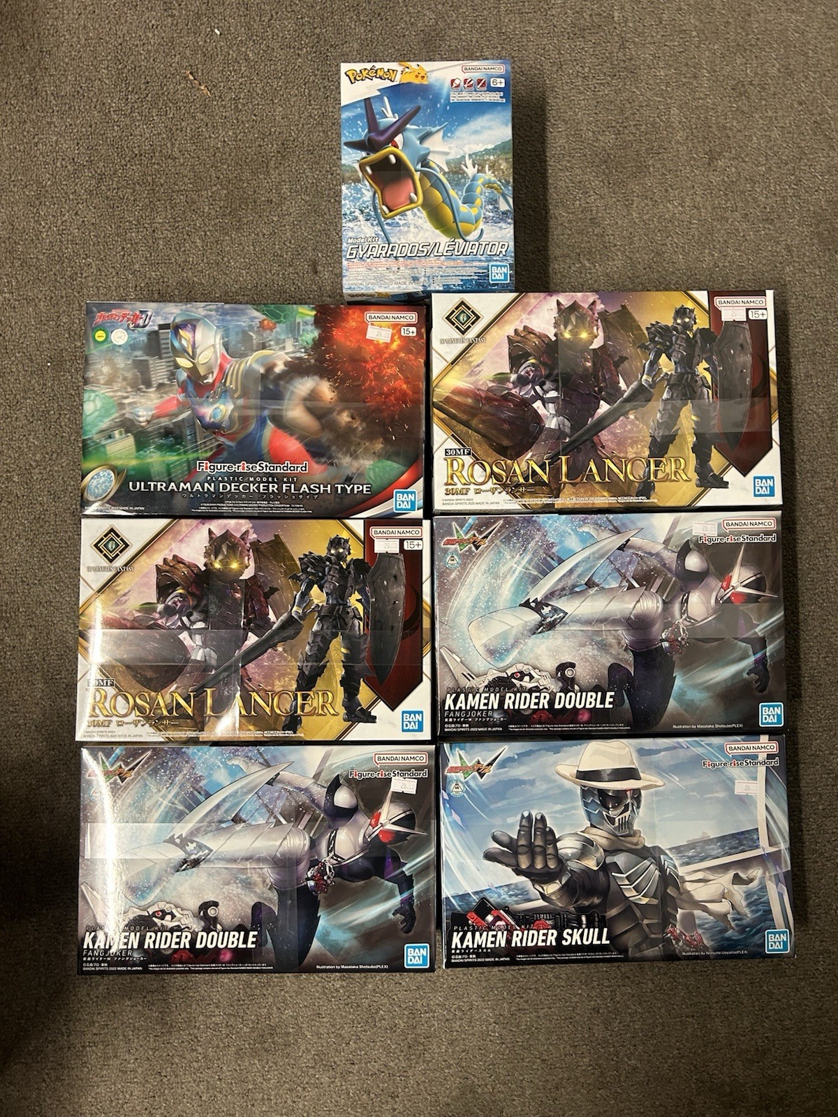 BANDAI Kamen Rider Build Lot Brand New Sealed + Bonus Gyarados Build