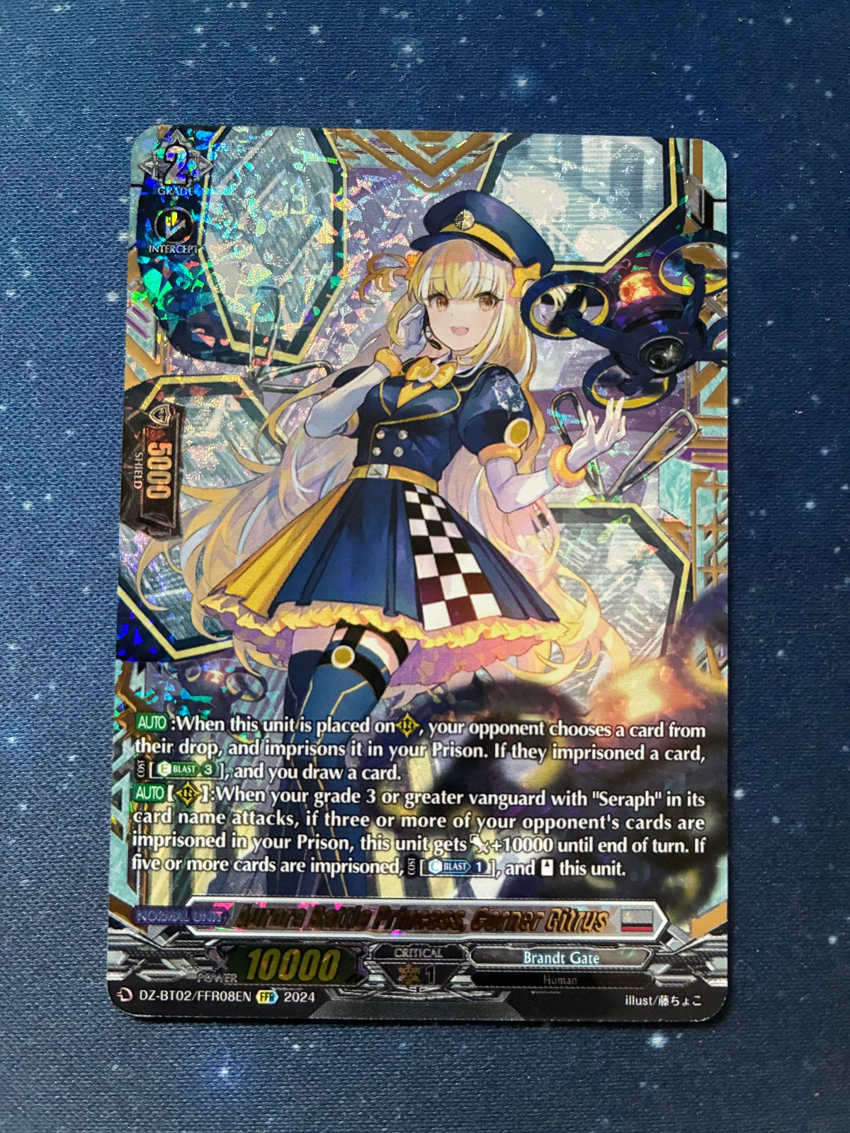 Cardfight Vanguard Aurora Battle Princess Corner Citrus FFR DZ-BT02/FFR08EN EN