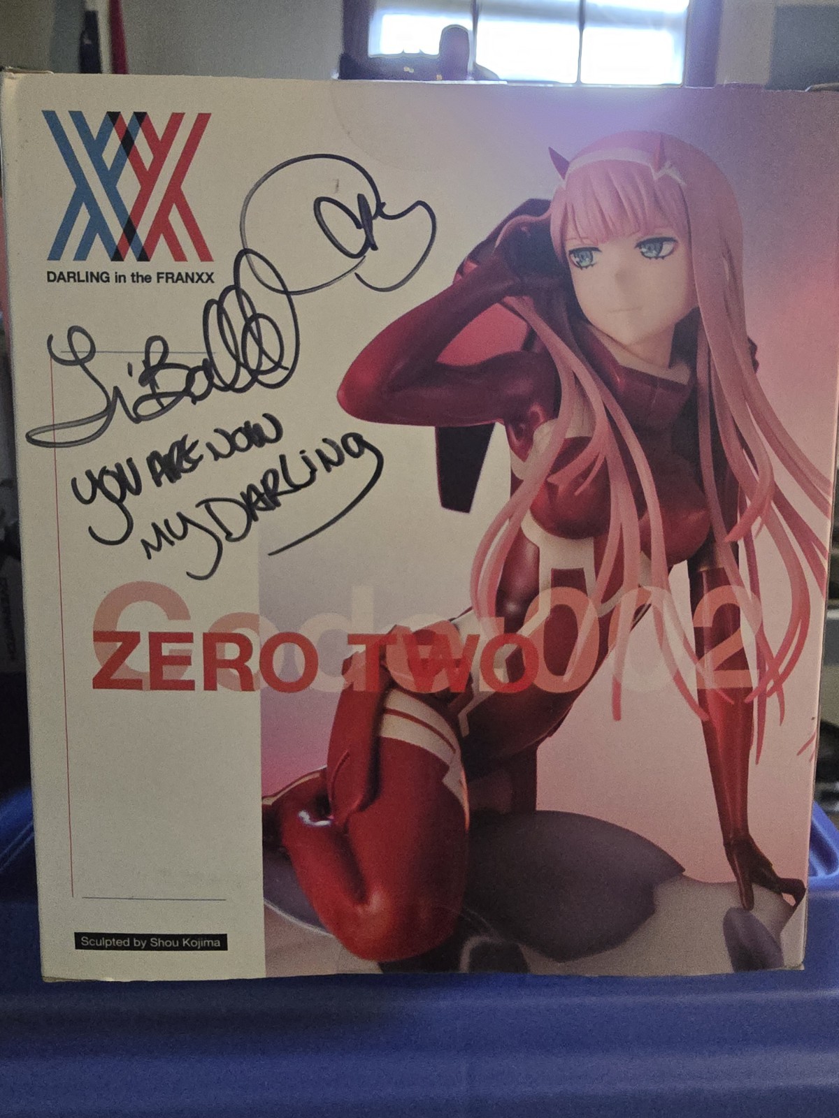 KOTOBUKIYA Darling in the Franxx Zero Two 1:7 Scale Figure Signed Boxed