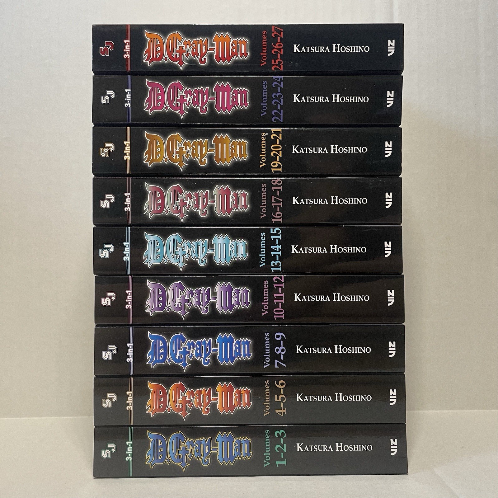 D. Gray-Man Manga Omnibus Volumes 1-27 English Authentic Viz Media D. Gray-Man Manga Omnibus Volumes 1-27 English Authentic Viz Media