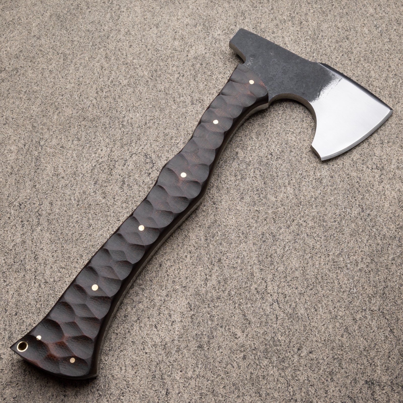 Hand Forged  American  tomahawk ,Full Tang Functional Bushcraft Hatchet, Sheath