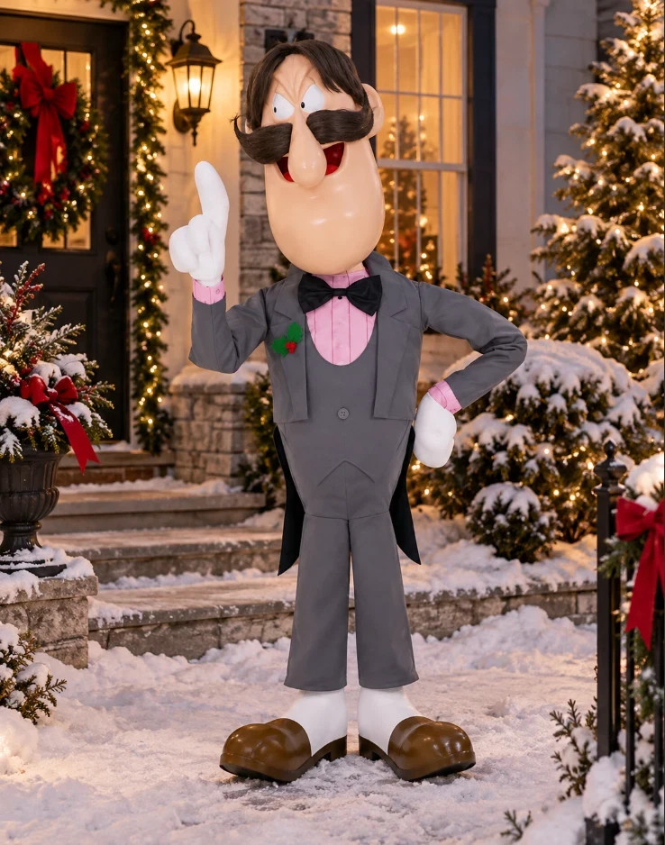 5.5 FT Animated Professor Hinkle from Frosty the Snowman Animatronic Prop 2026