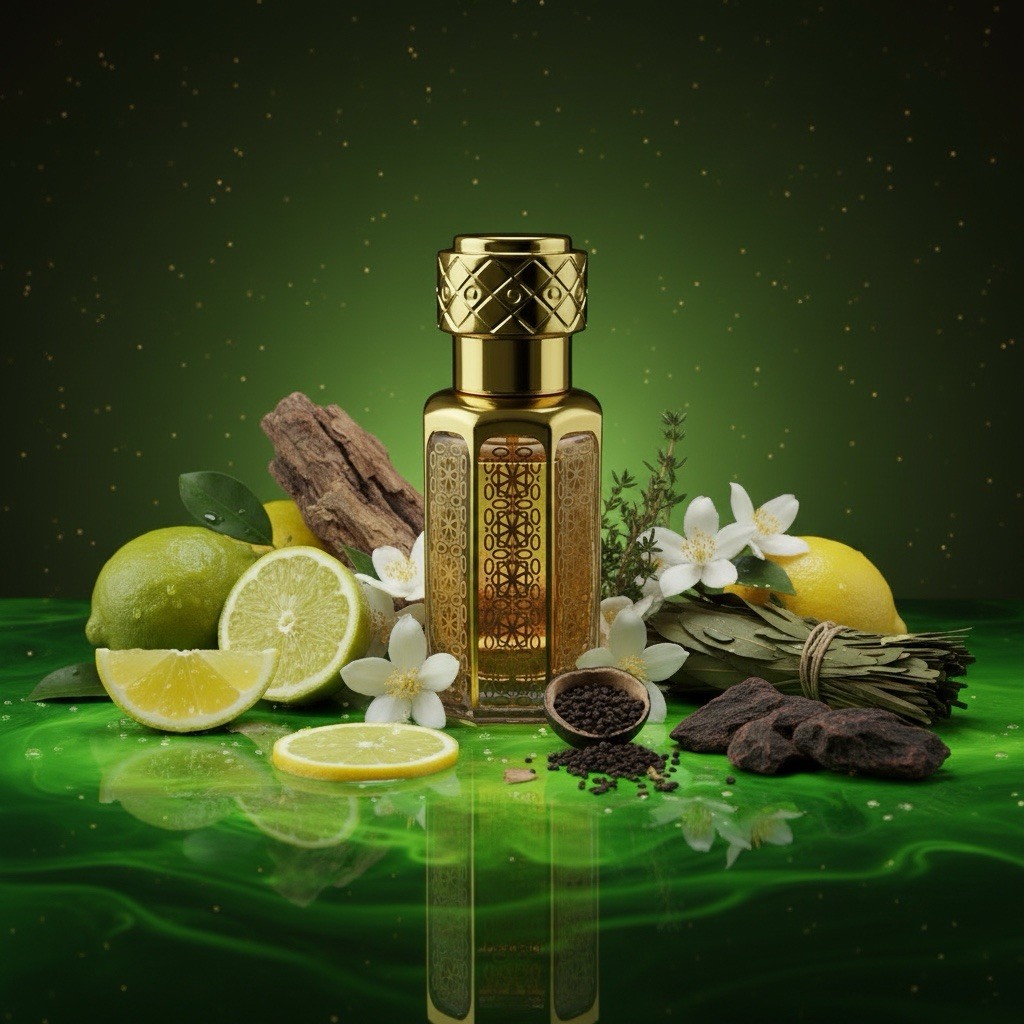 Al-Dunya | Jasmine Oud Perfume Oil 12ml Luxury Artisanal Arabian Attar Gift Set