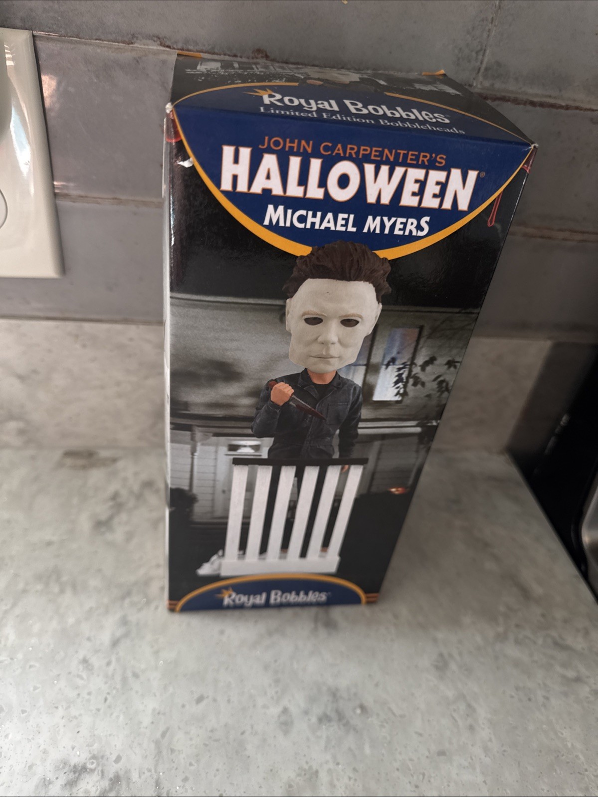 2020 Royal Bobbles Halloween Michael Myers Bobblehead Hot Topic New Fast Ship
