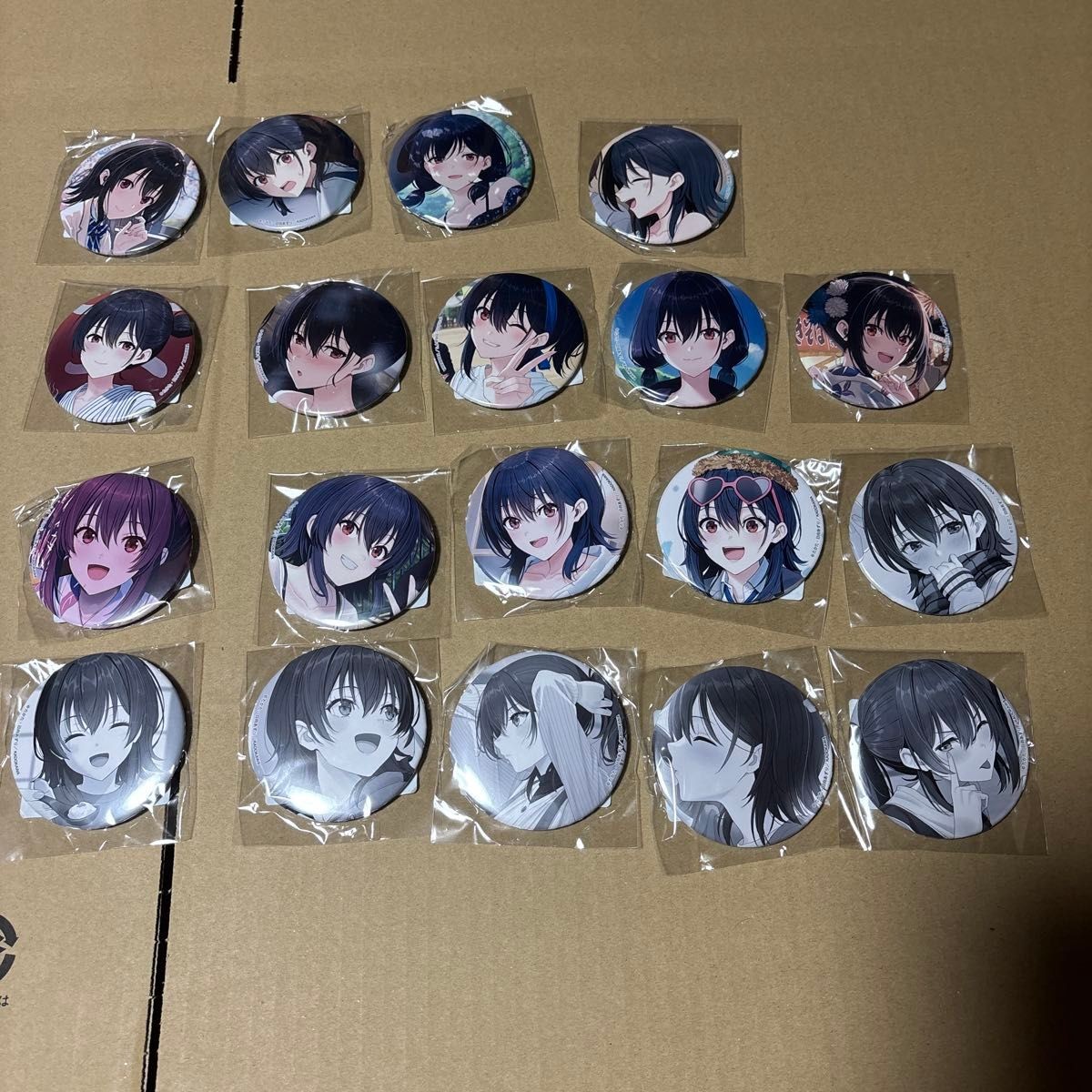Asanagi Umi HAPPY BIRTHDAY Lottery 2026 D Prize Badge Semi Complete