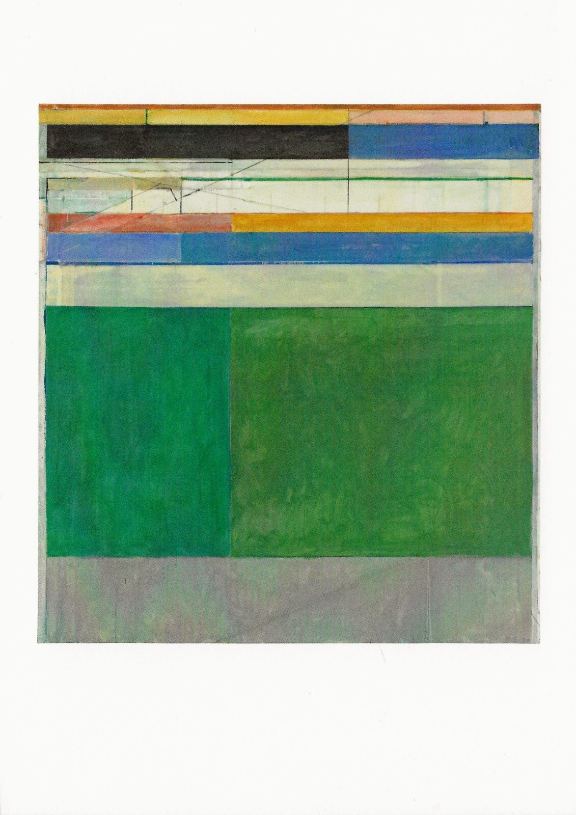 Postcard Richard Diebenkorn \