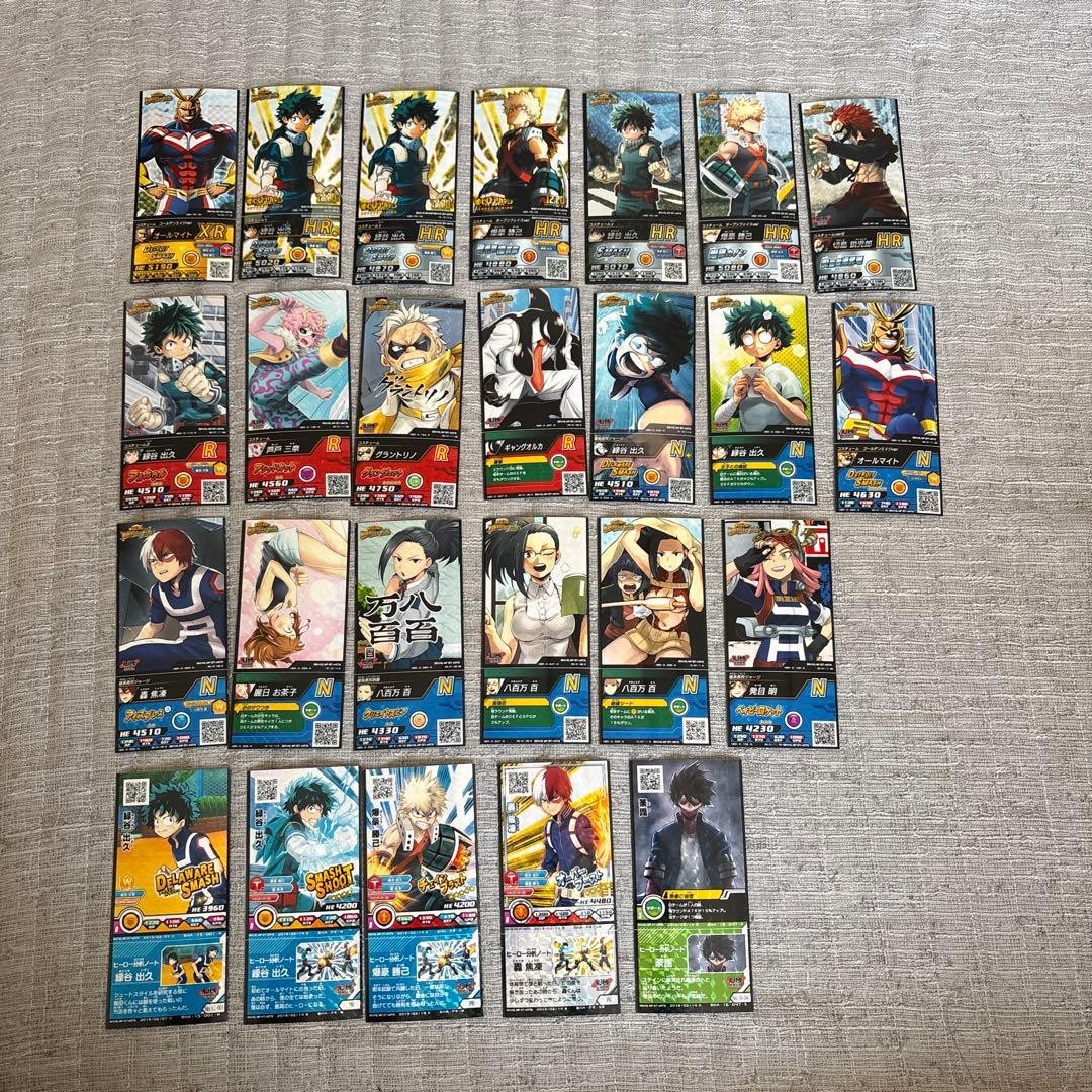 HeroAca Heroes Battle Rush 25 pcs Set Anime Collectible Age 14+