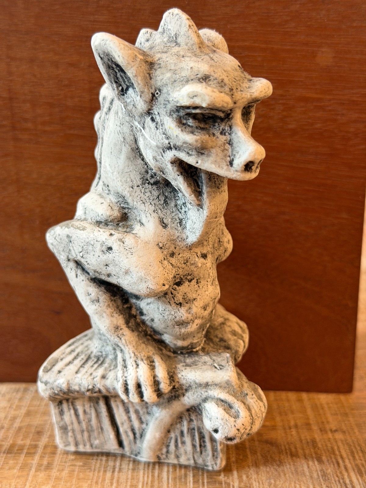 Vintage 1970 Gargoyle - Paris Notre Dame Cathedral Purchase