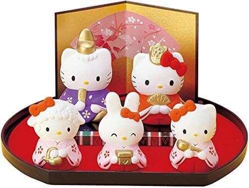 Seto Ceramic Hello Kitty Hinamatsuri Set 05-K301 Sanrio Saidougama Girl Festival