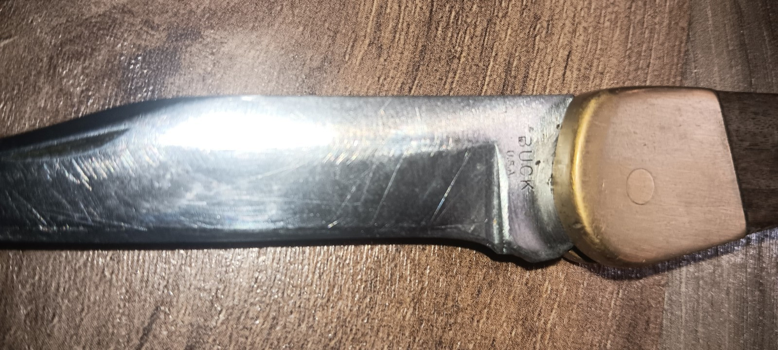 Vintage Buck knife inverted tang 1967-72